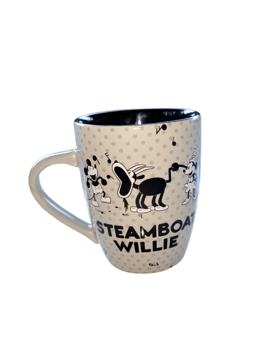 Disney Store Steamboat Willie Coffee Mug Vintage HTF